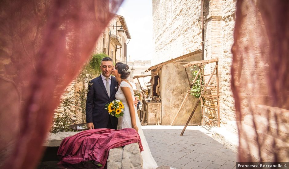 Il matrimonio di Enrico e Pamela a Bevagna, Perugia