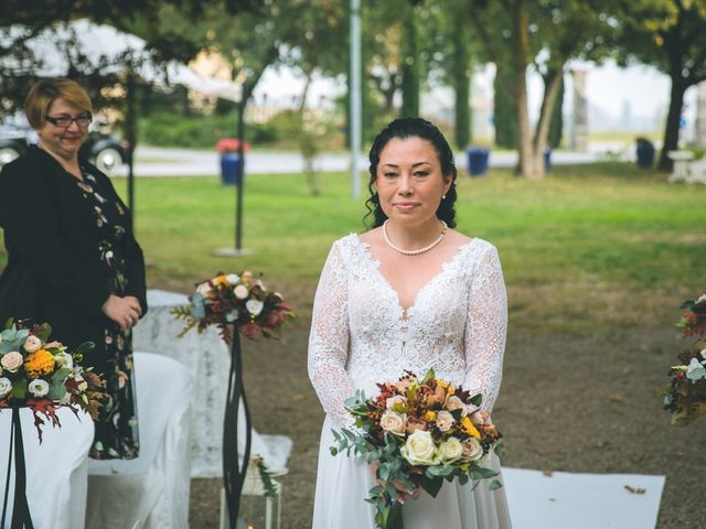Il matrimonio di Alessandro e Catherine a Misano di Gera d&apos;Adda, Bergamo 55