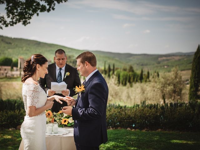 Il matrimonio di Jason e Jennifer a Gaiole in Chianti, Siena 24