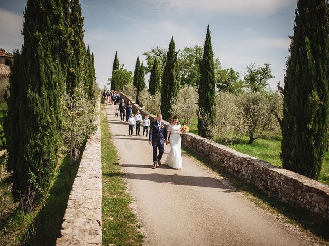 Il matrimonio di Jason e Jennifer a Gaiole in Chianti, Siena 32