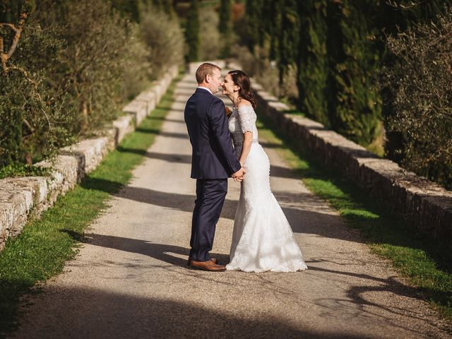 Il matrimonio di Jason e Jennifer a Gaiole in Chianti, Siena 33