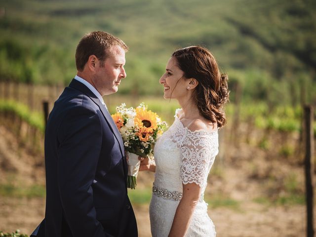 Il matrimonio di Jason e Jennifer a Gaiole in Chianti, Siena 34