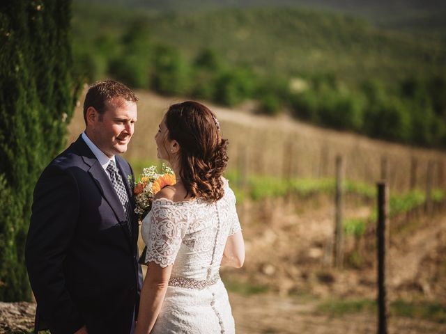 Il matrimonio di Jason e Jennifer a Gaiole in Chianti, Siena 35