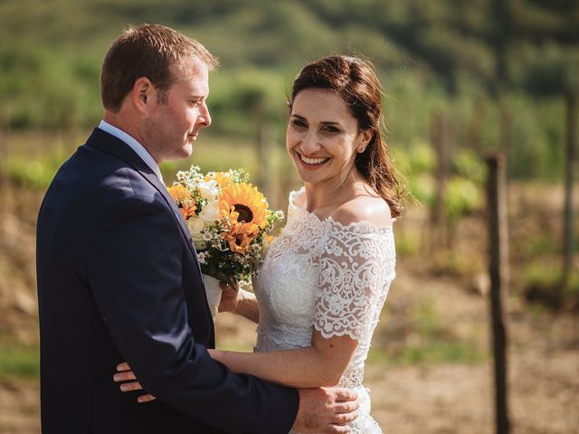 Il matrimonio di Jason e Jennifer a Gaiole in Chianti, Siena 36