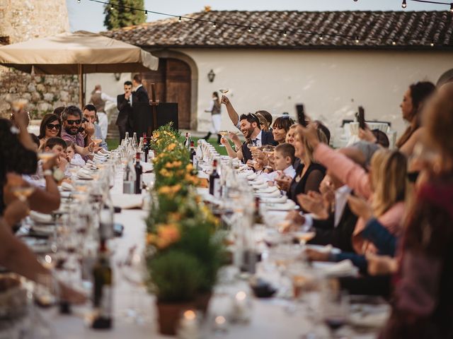 Il matrimonio di Jason e Jennifer a Gaiole in Chianti, Siena 55