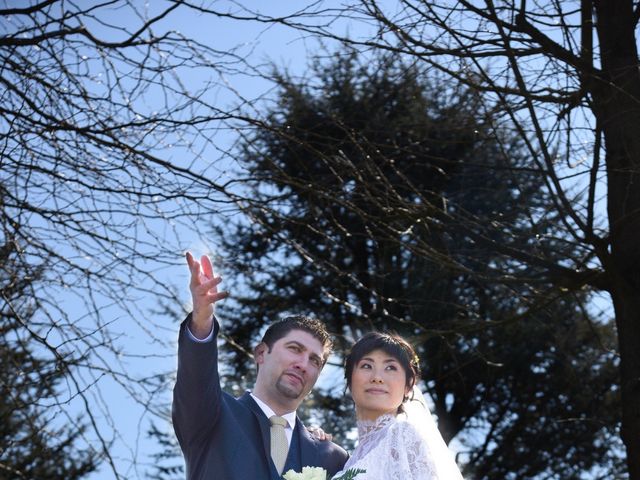 Il matrimonio di Stefano e Kaori a Crescentino, Vercelli 12