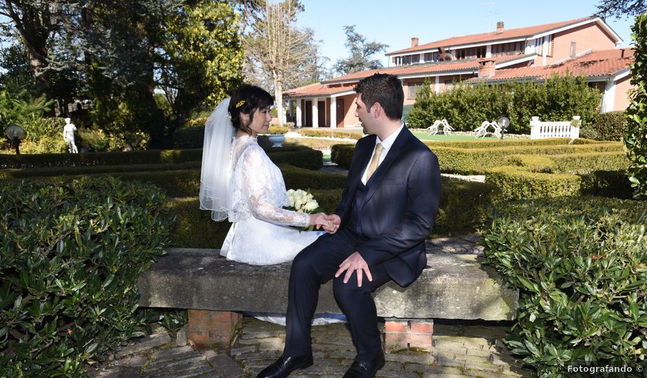 Il matrimonio di Stefano e Kaori a Crescentino, Vercelli