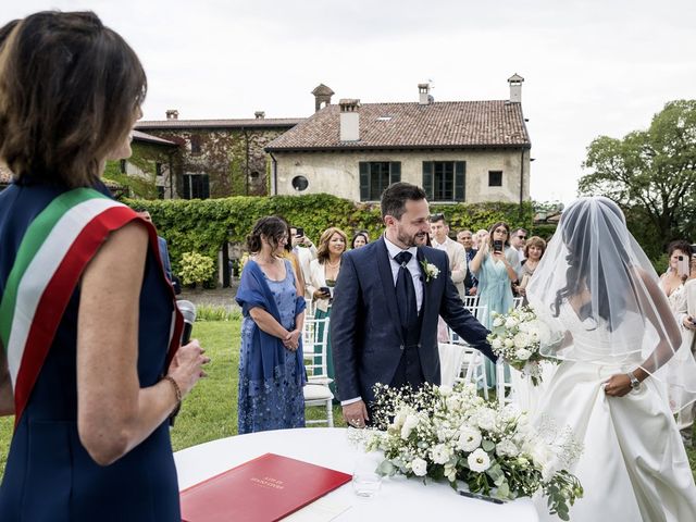 Il matrimonio di Diego e Patricia a Cazzago San Martino, Brescia 29