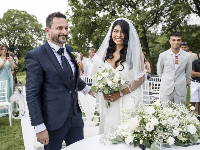 Il matrimonio di Diego e Patricia a Cazzago San Martino, Brescia 31