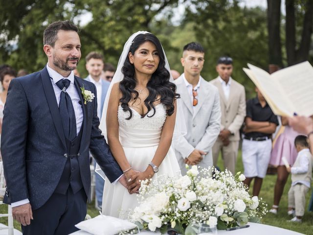 Il matrimonio di Diego e Patricia a Cazzago San Martino, Brescia 33