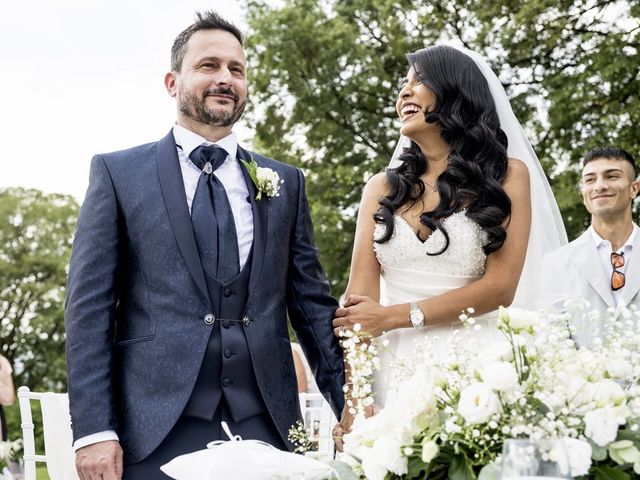 Il matrimonio di Diego e Patricia a Cazzago San Martino, Brescia 38