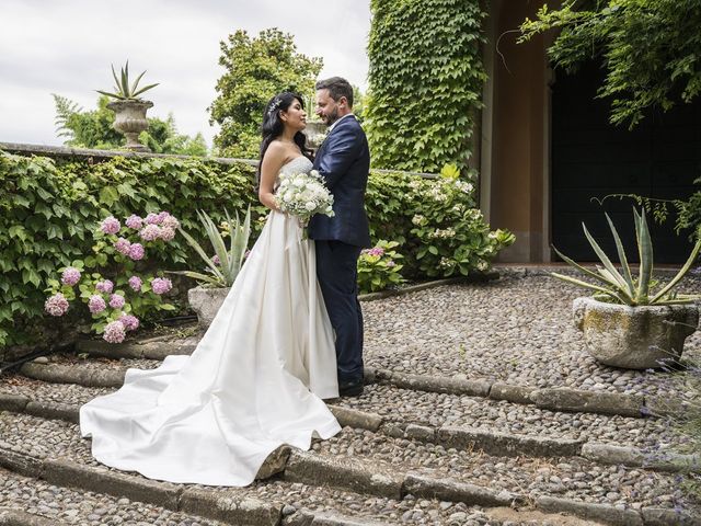 Il matrimonio di Diego e Patricia a Cazzago San Martino, Brescia 65