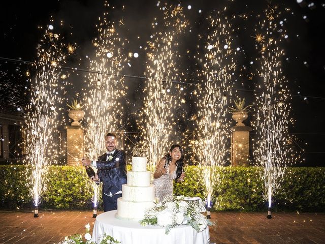 Il matrimonio di Diego e Patricia a Cazzago San Martino, Brescia 73