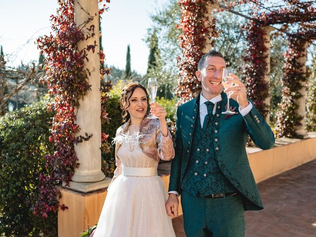 Il matrimonio di Federico e Elena a Montespertoli, Firenze 33