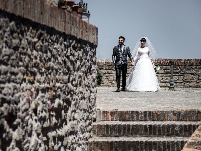 Il matrimonio di Alessio e Chiara a Rosora, Ancona 37