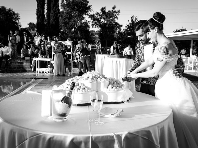 Il matrimonio di Alessio e Chiara a Rosora, Ancona 55