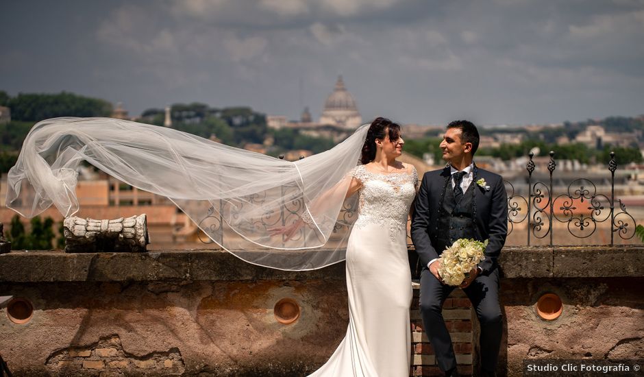 Il matrimonio di Francesca e Andrea a Roma, Roma