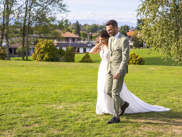 Il matrimonio di Lorenzo e Chiara a Pombia, Novara 13