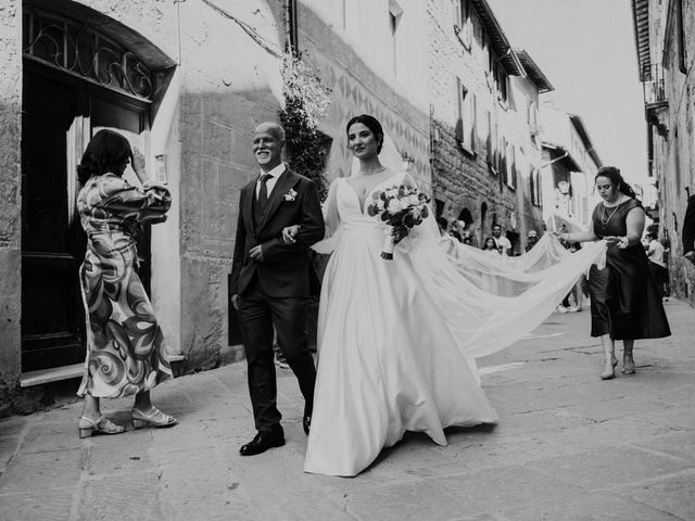 Il matrimonio di Miriam e Nicola a Pienza, Siena 24