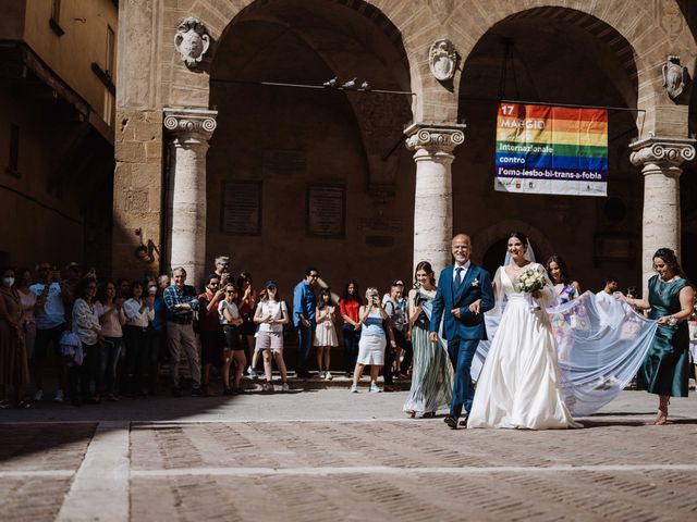 Il matrimonio di Miriam e Nicola a Pienza, Siena 28