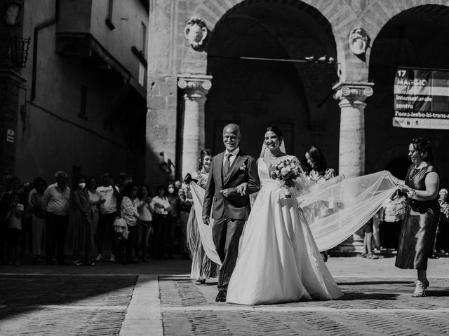 Il matrimonio di Miriam e Nicola a Pienza, Siena 29
