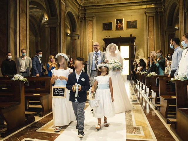 Il matrimonio di Giulio e Greta a Rovellasca, Como 37
