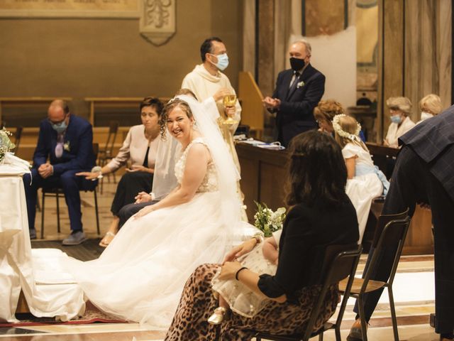 Il matrimonio di Giulio e Greta a Rovellasca, Como 49