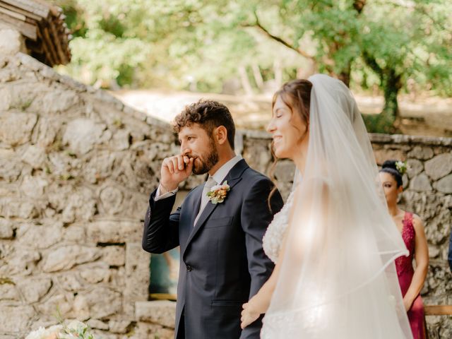 Il matrimonio di Giulia e Federico a Greccio, Rieti 23
