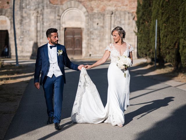 Il matrimonio di Lucio e Eva a Chiusdino, Siena 90