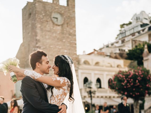 Il matrimonio di Valeria e Fabrizio a Taormina, Messina 71