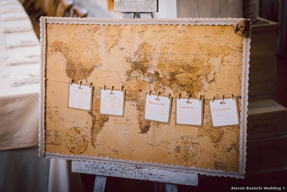 Tableau de mariage: 10 idee fai da te bellissime e facili da realizzare 6