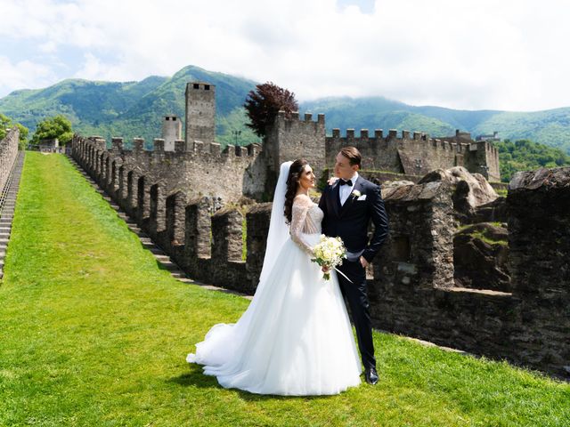Il matrimonio di Mattia e Beatrice a Bellinzona, Ticino 22