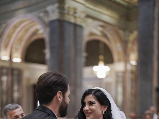 Il matrimonio di Carmen e Niccolò a Pompei, Napoli 36