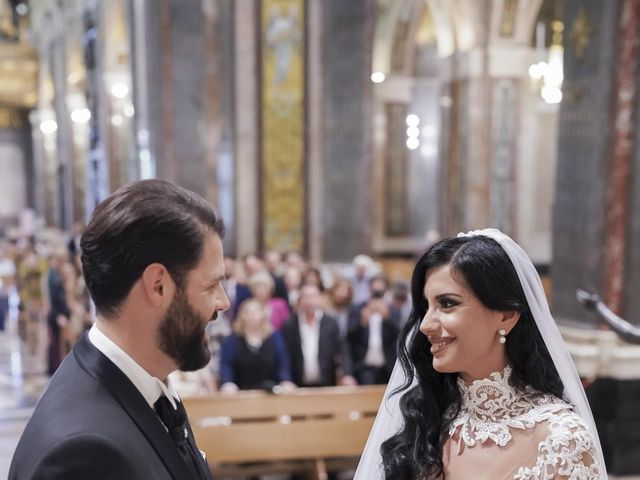 Il matrimonio di Carmen e Niccolò a Pompei, Napoli 39