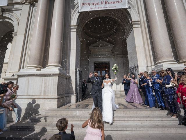 Il matrimonio di Carmen e Niccolò a Pompei, Napoli 45