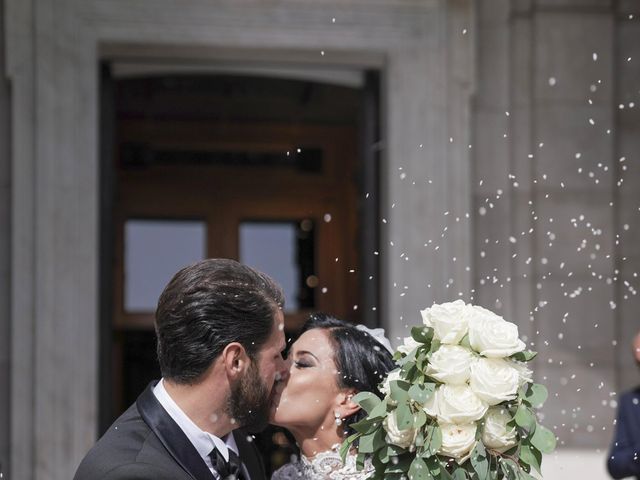 Il matrimonio di Carmen e Niccolò a Pompei, Napoli 46