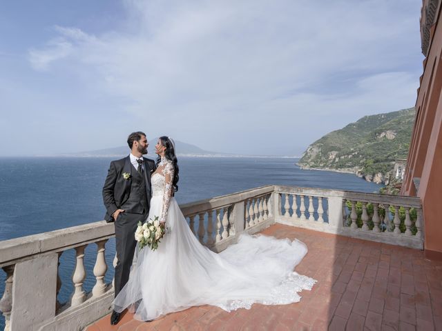 Il matrimonio di Carmen e Niccolò a Pompei, Napoli 57