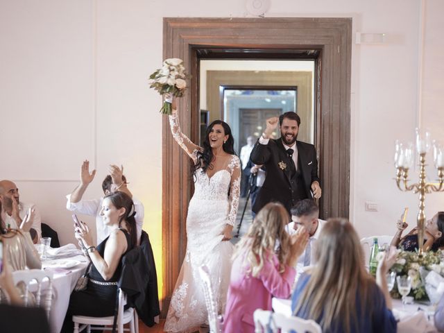 Il matrimonio di Carmen e Niccolò a Pompei, Napoli 68