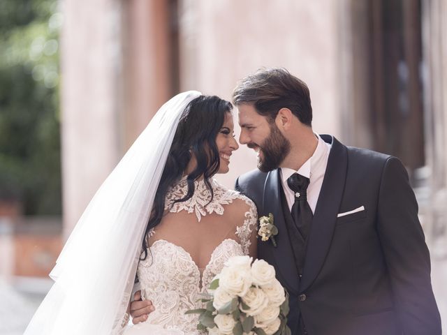 Il matrimonio di Carmen e Niccolò a Pompei, Napoli 73