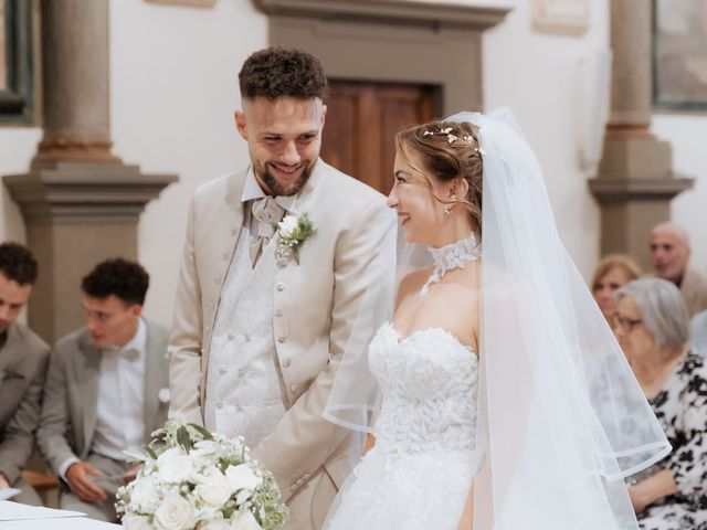 Il matrimonio di Enea e Melania a Montespertoli, Firenze 43