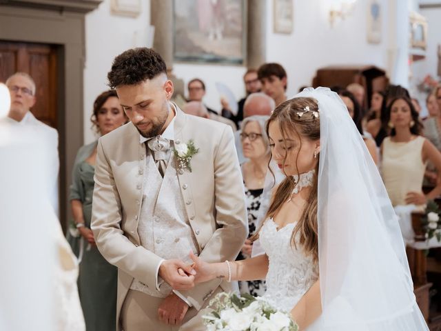 Il matrimonio di Enea e Melania a Montespertoli, Firenze 48