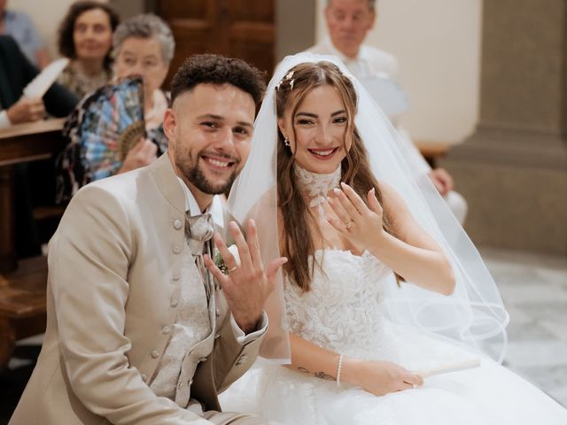 Il matrimonio di Enea e Melania a Montespertoli, Firenze 51