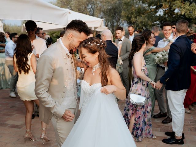Il matrimonio di Enea e Melania a Montespertoli, Firenze 64