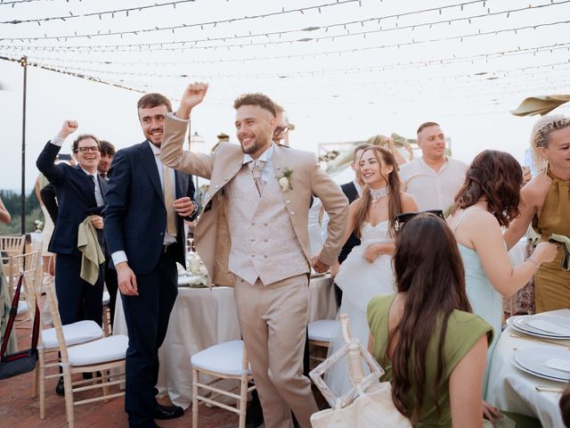 Il matrimonio di Enea e Melania a Montespertoli, Firenze 74