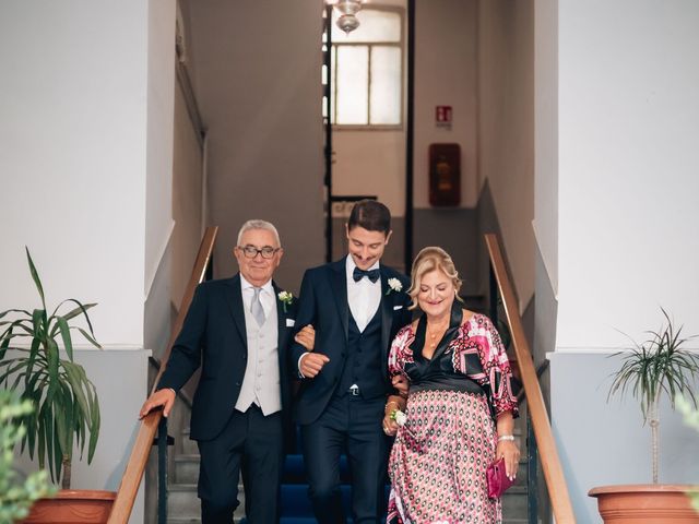 Il matrimonio di Riccardo e Lucia a Vico Equense, Napoli 43