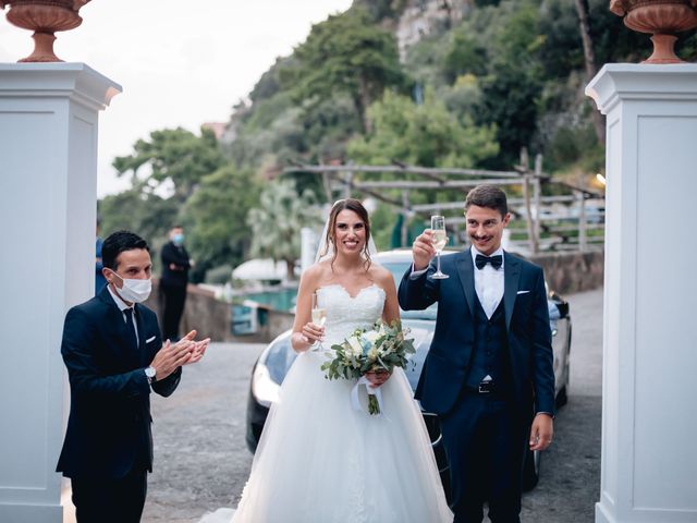 Il matrimonio di Riccardo e Lucia a Vico Equense, Napoli 88