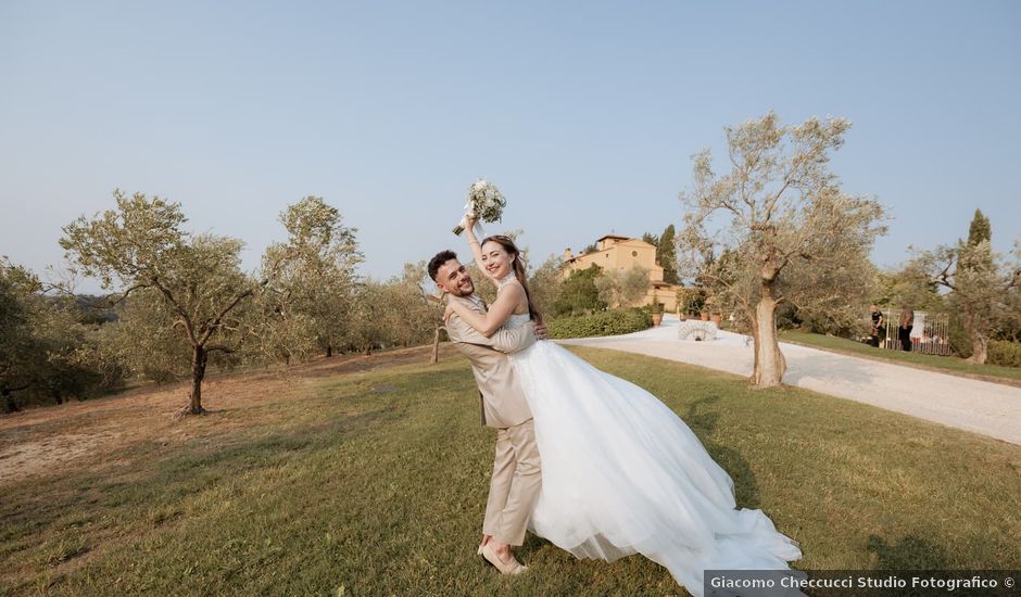 Il matrimonio di Enea e Melania a Montespertoli, Firenze