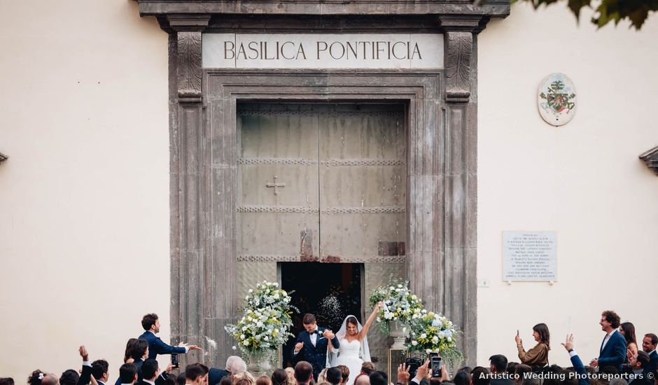 Il matrimonio di Riccardo e Lucia a Vico Equense, Napoli