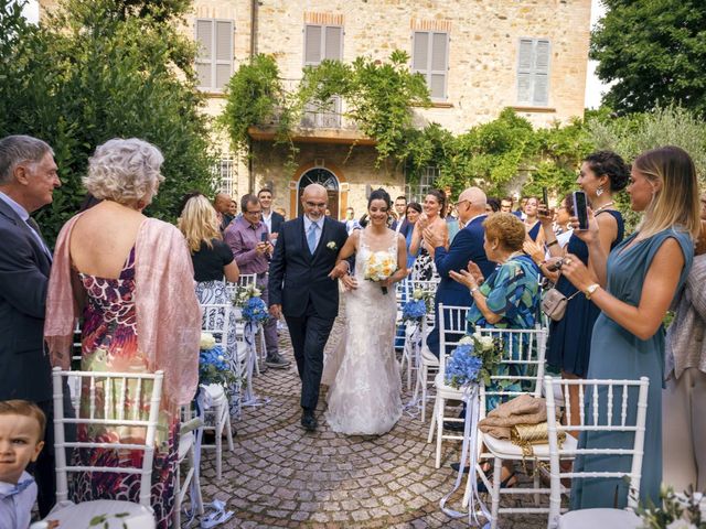 Il matrimonio di Simone e Isabella a Castell&apos;Arquato, Piacenza 20