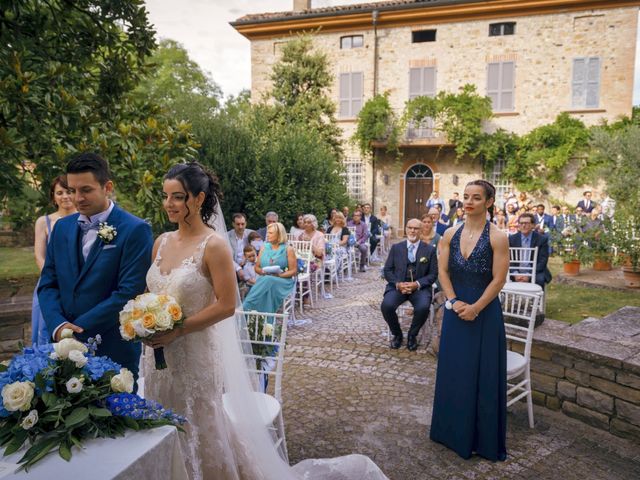 Il matrimonio di Simone e Isabella a Castell&apos;Arquato, Piacenza 23